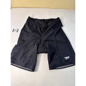 Trico Sport Men's Cycling Bike Compression Fitted Stretch Padded Black Large